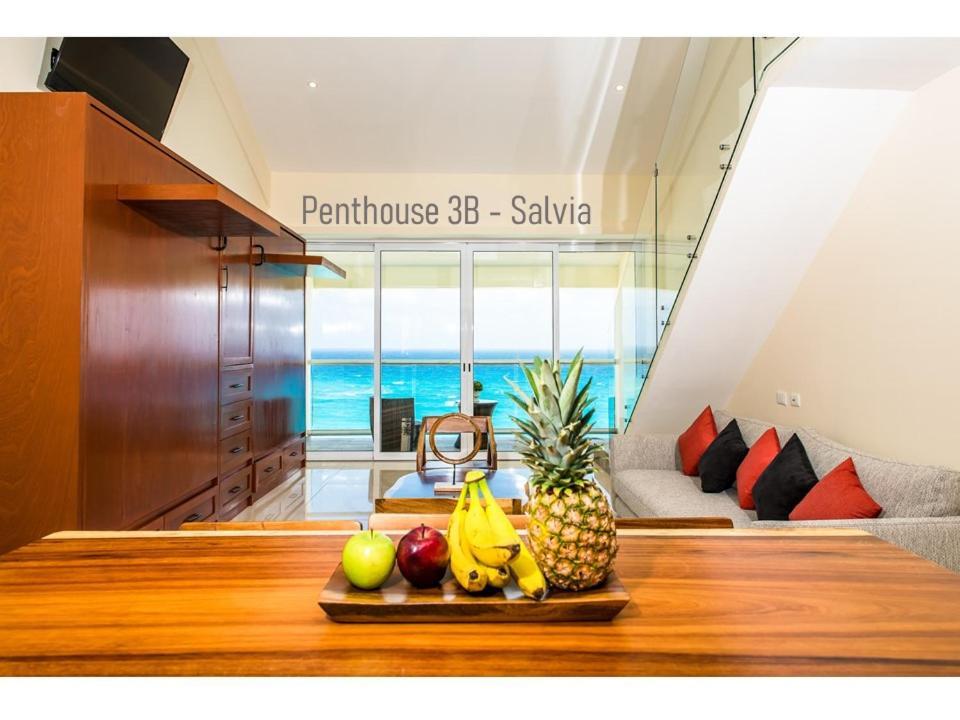 2 Story Oceanfront Penthouses On Cancun Beach! المظهر الخارجي الصورة