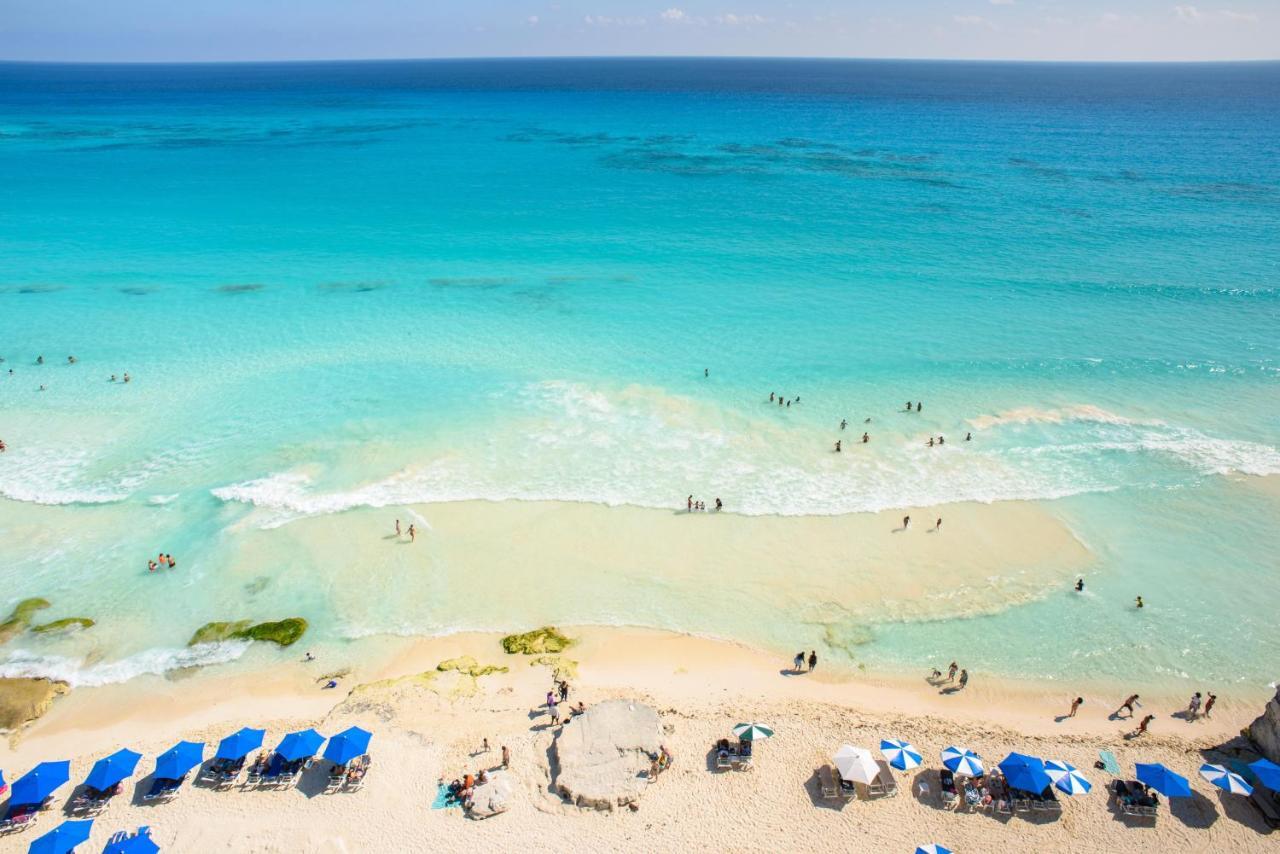 2 Story Oceanfront Penthouses On Cancun Beach! المظهر الخارجي الصورة